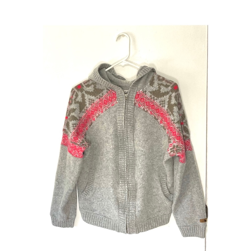 North Face Zip Cardigan Hoodie